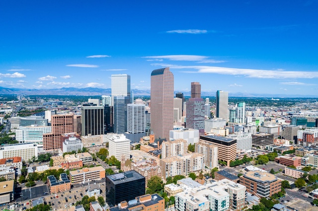 Denver, Colorado skyline representing outplacement services in Denver, CO